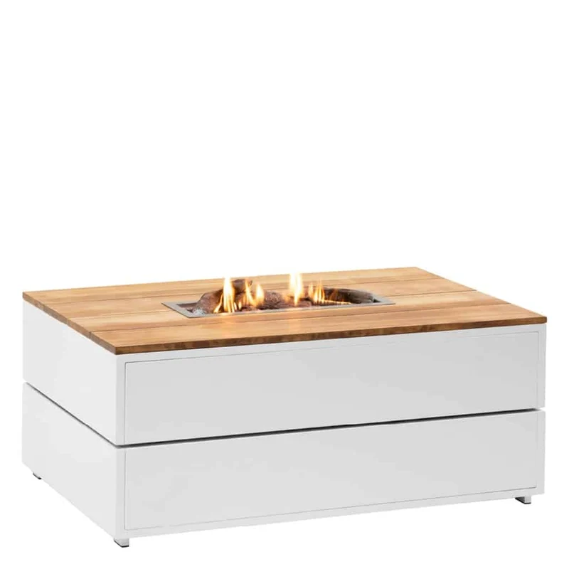 Cosi Fires - Cosipure White / Teak (120 cm)