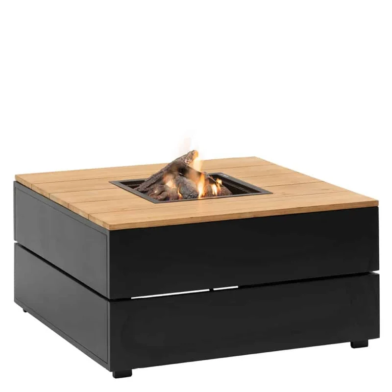 Cosi Fires - Cosipure Black / Teak (100 cm)