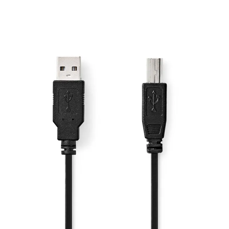 USB-Kabel USB 2.0 - USB-A Male - USB-B Male