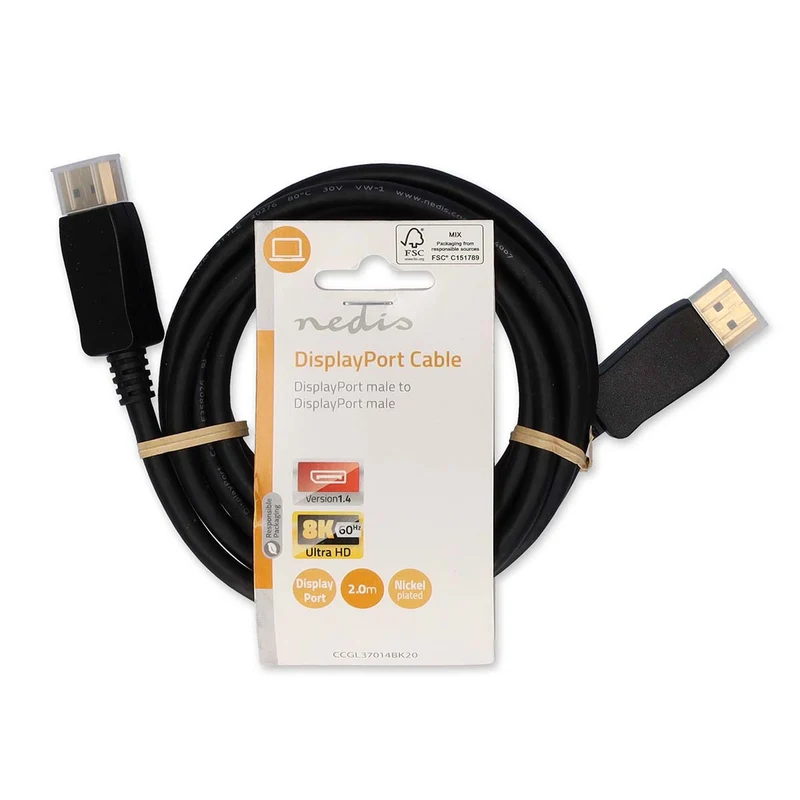 DisplayPort-Kabel DisplayPort Male - DisplayPort Male - 8K@60Hz