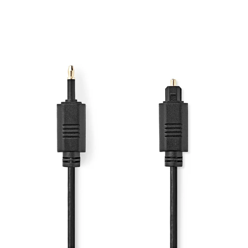 Optische Audiokabel TosLink Male - Mini-Toslink - Rond