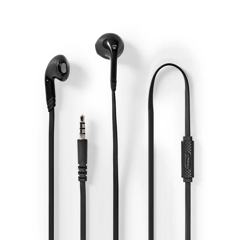 Bedrade Koptelefoon 3,5 mm - Kabellengte: 1.20m - Ingebouwde microfoon