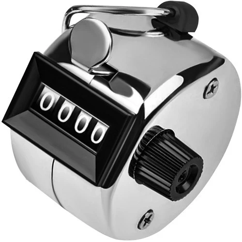 Malatec Handteller - Clicker - Mechanisch - 5,5 x 3 cm - Zwart