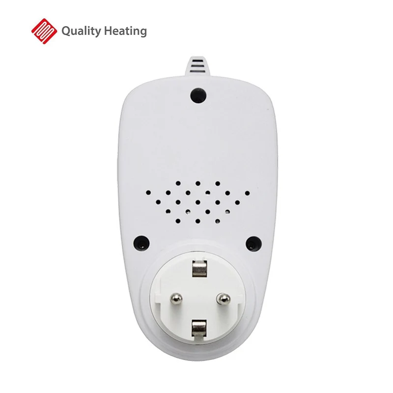 WiFi plug-in thermostat with separate sensor QH-42