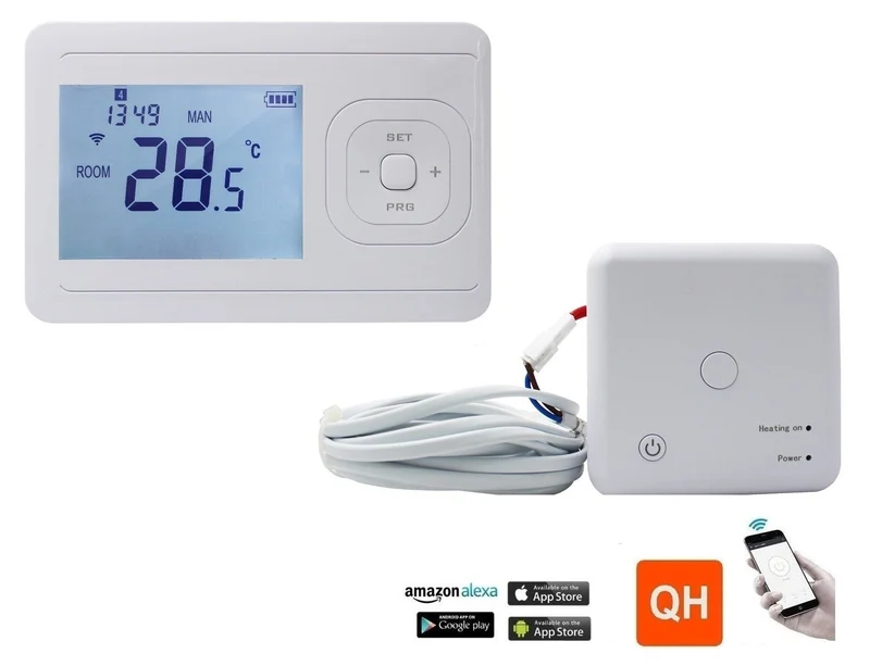 Wi-Fi V3 thermostat with receiver