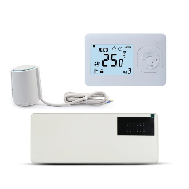 Quality Heating - Series QH-W - Set - Zone Control underfloor heating - Wireless Control - Thermostat
