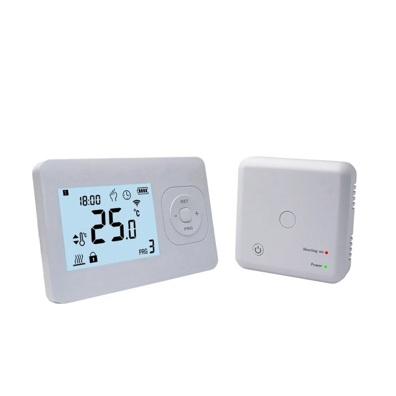 Central Heating WiFi Clock Thermostat for Boiler - Wireless - Digital