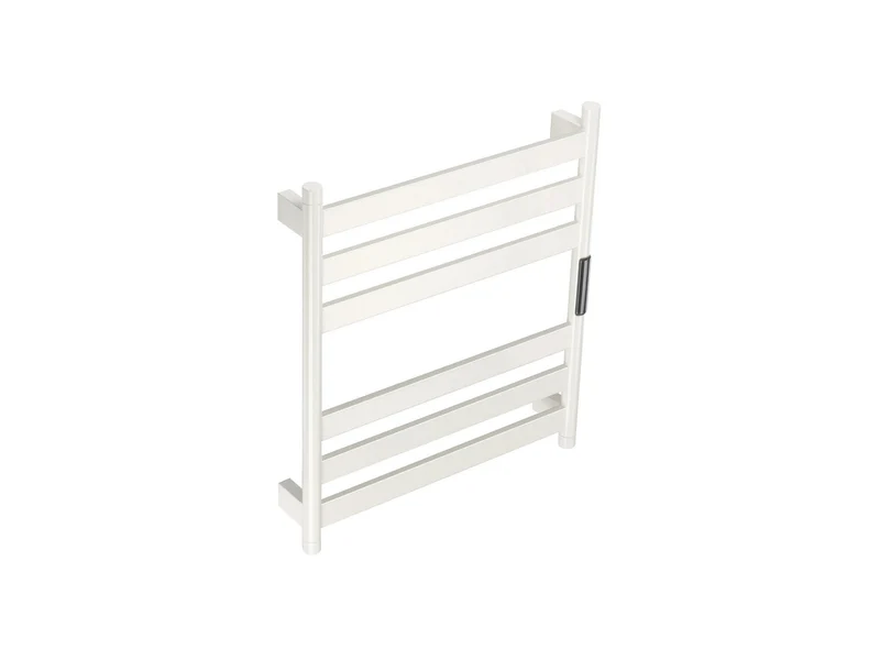 Electric towel radiator white with thermostat A-CS06G-W
