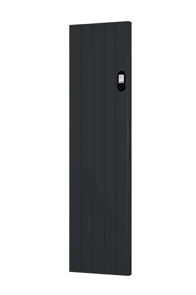 Quality Heating vertical heater Civetta black