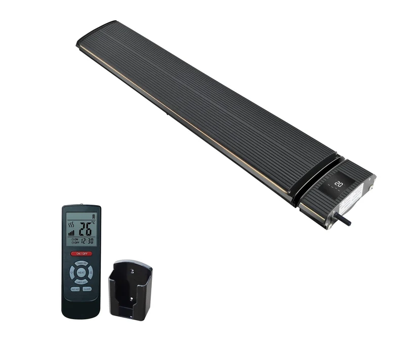 WiFi Black Infrared Patio Heater 1800 - 2400Watt