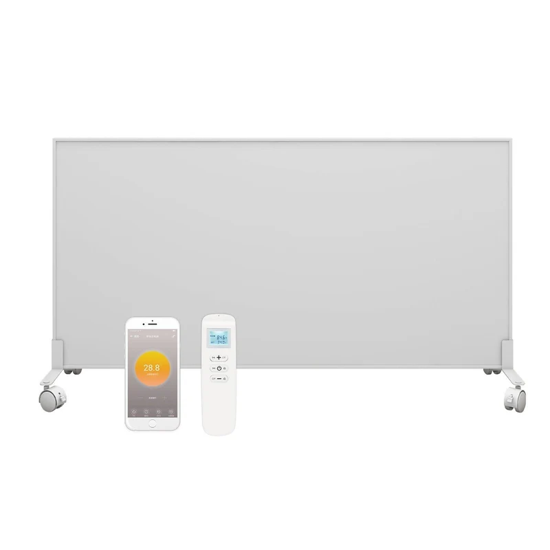 QH-OR Series portable infrared panel 350, 450 or 700 Watt including wheels