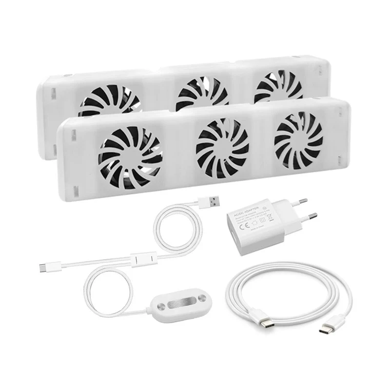QH Booster radiator fan duo set