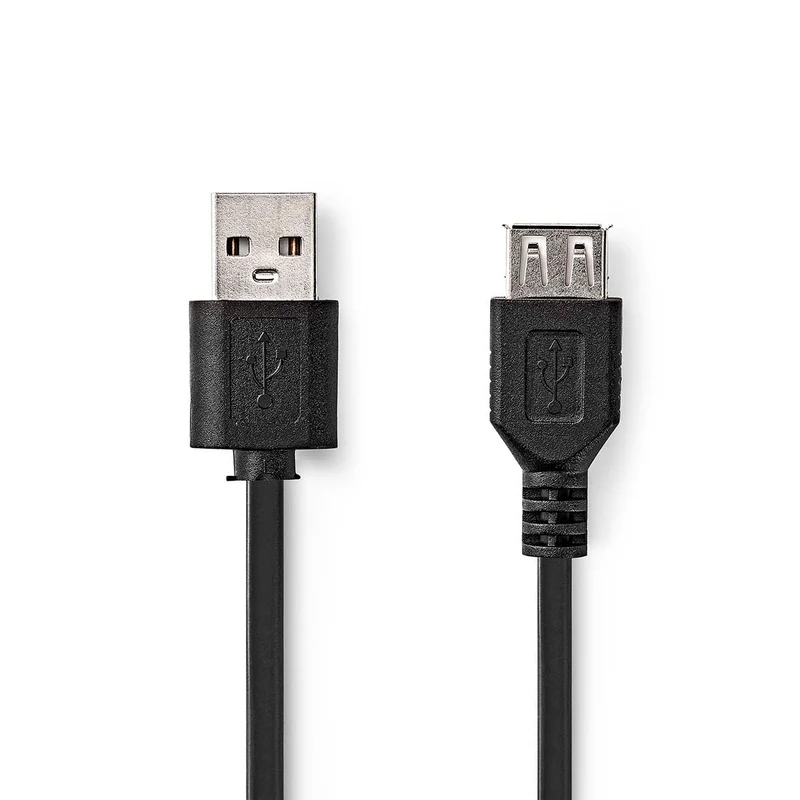 USB-Kabel USB 2.0 - USB-A Male - USB-A Female