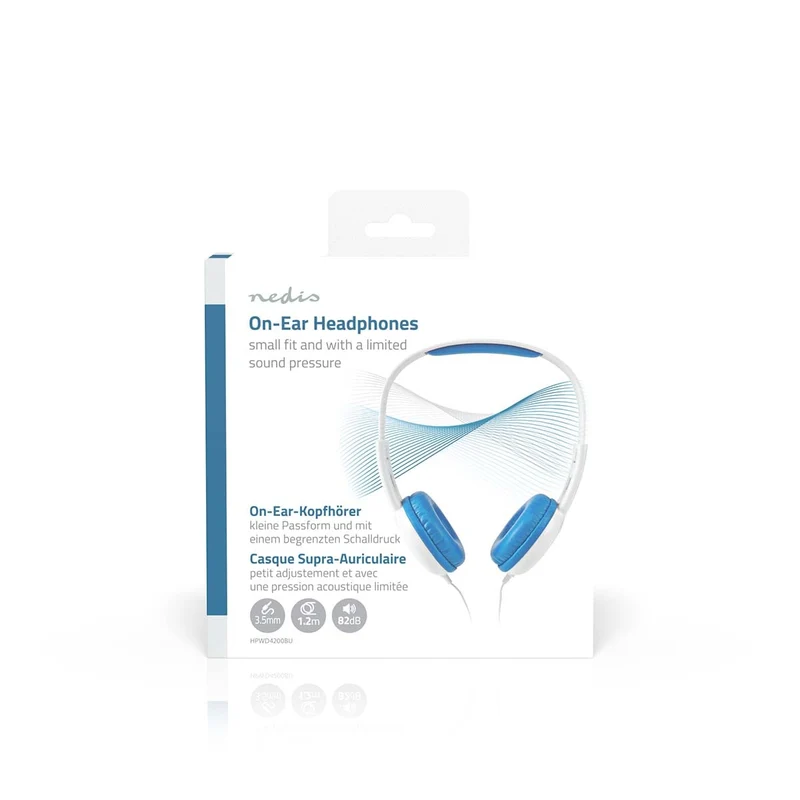 Bedrade On-ear Koptelefoon 3,5 mm - Kabellengte: 1.20m - 82 dB