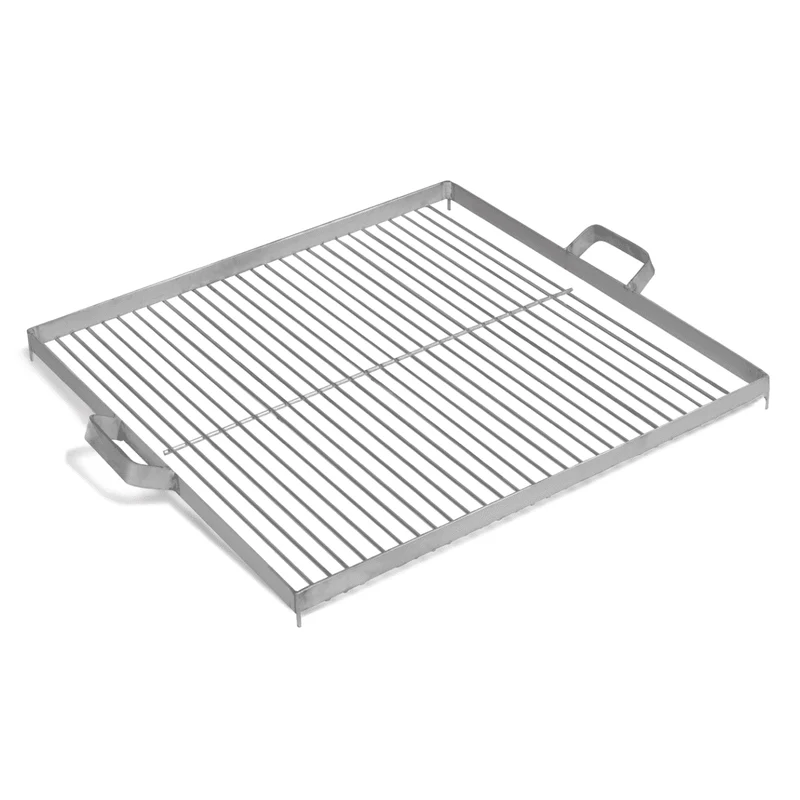 CookKing - RVS vierkant grillrooster voor vuurschaal 80 cm