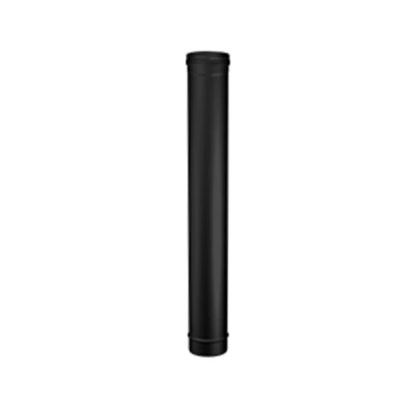 Goodlife – RVS kachelpijp 100 cm Zwart