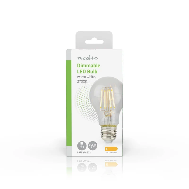 LED-Filamentlamp E27 A60 - 7W - 806 lm