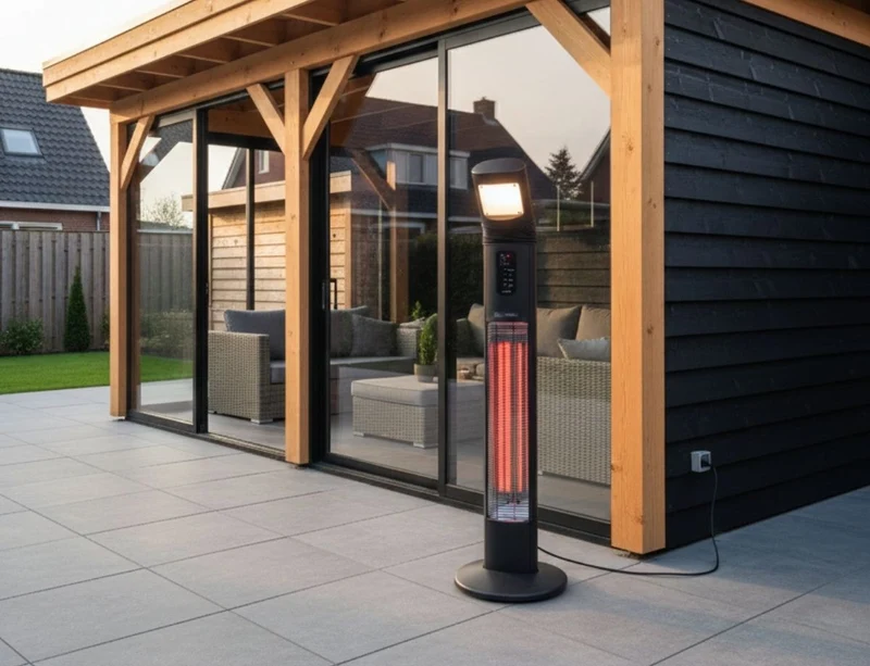 Apollo Infrarood Terrasverwarmer | 3000W Buitenverwarming