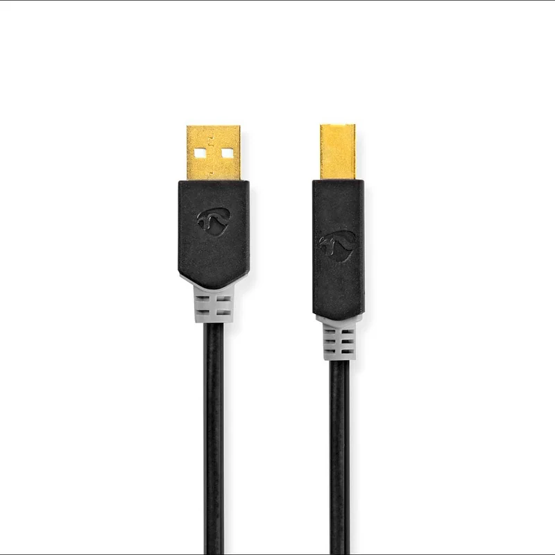 USB-Kabel USB 2.0 - USB-A Male - USB-B Male