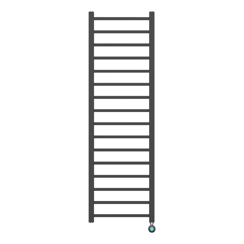 Badkamer Elektrische Radiator Handdoekverwarming 1600X500-551W Blackline mat zwart