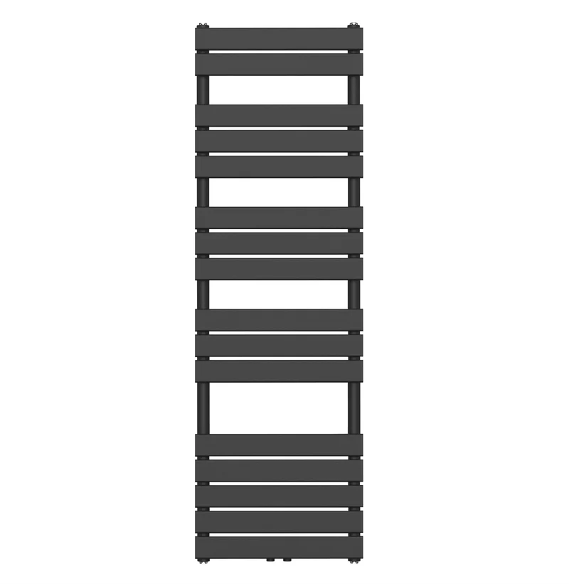 Badkamer Radiator Handdoekverwarming 1600 x 500 Mat Zwart