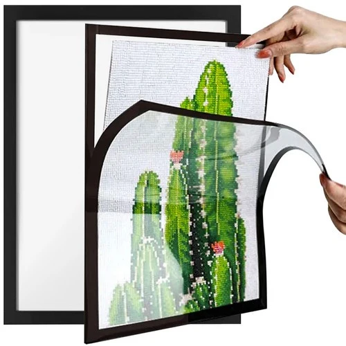 Malatec Magnetische Wissellijst - 30 x 40 cm - 2 Stuks - Zwart