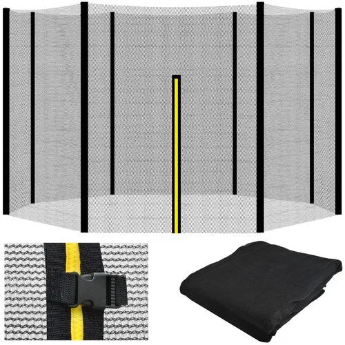 Malatec Buitennet voor Trampoline - 404 cm - 13FT - 8 Palen