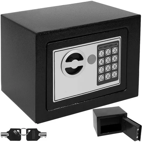 Malatec S8799 Elektronische Kluis - 23 x 17,5 x 17 cm - Zwart