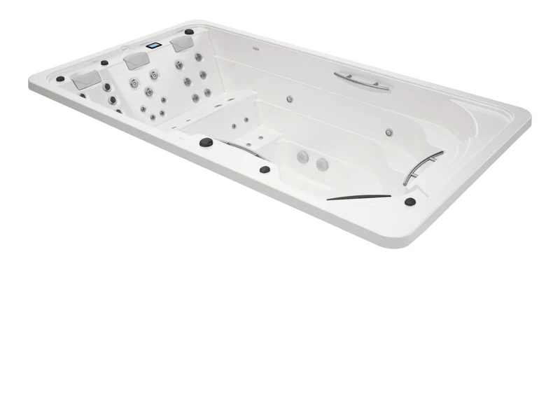 Zwemspa Fitness Spa-White-Zonder meubels