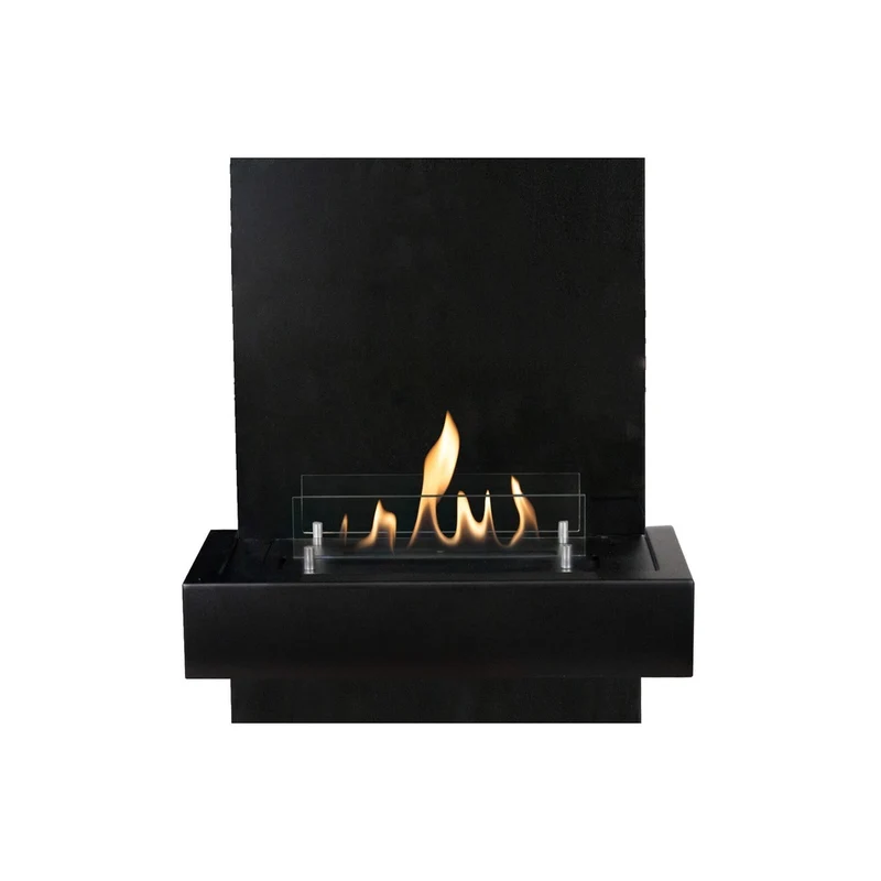 Xaralyn Quero bio-ethanol wandhaard Zwarte poedercoating
