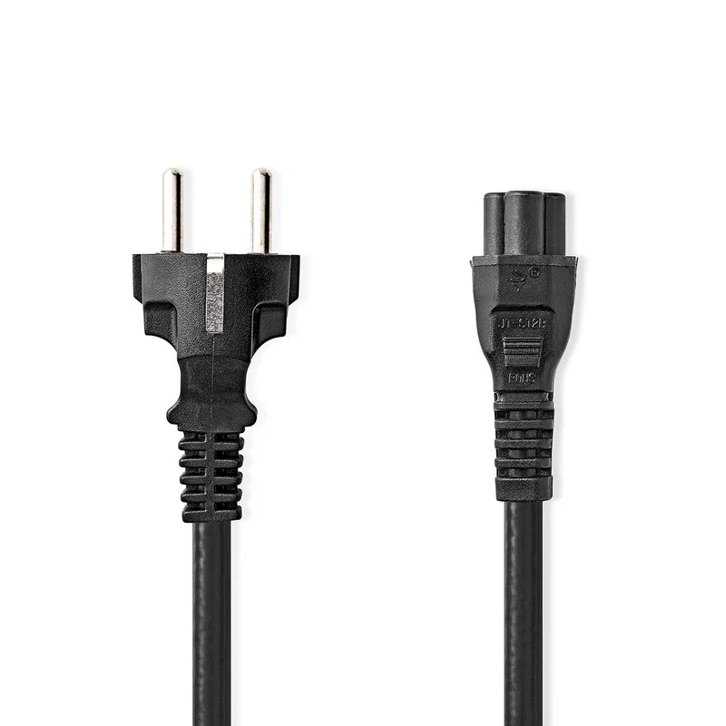 Stroomkabel Type F (CEE 7/7) Male - IEC-320-C5 - Recht