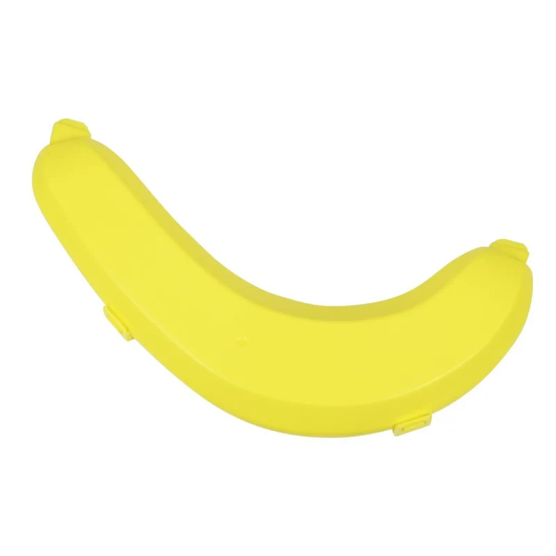 Benson Bananen Bewaardoos - 24,5 cm - Geel - Schokbestendig - Klipsuliting