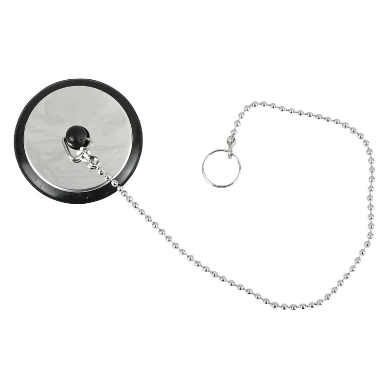 Benson Gootsteendop - Ø 40 mm - Inclusief RVS Ketting 30 cm - Taps Toelopend