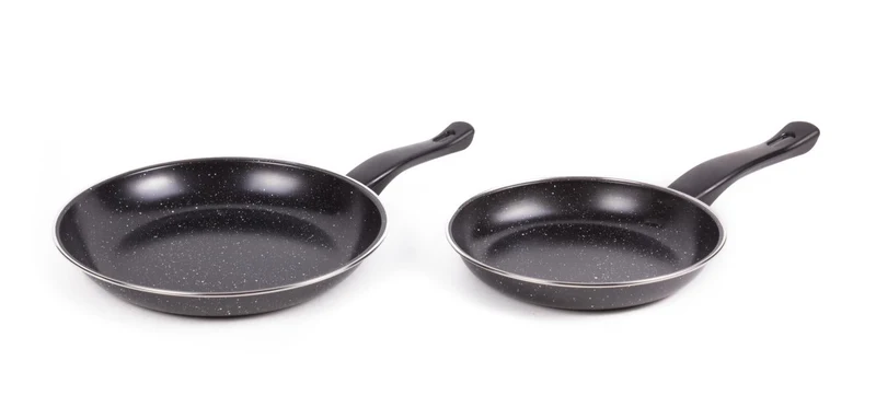 Benson Koekenpan Set - Staal - Ø 20 en 25 cm - 2 stuks