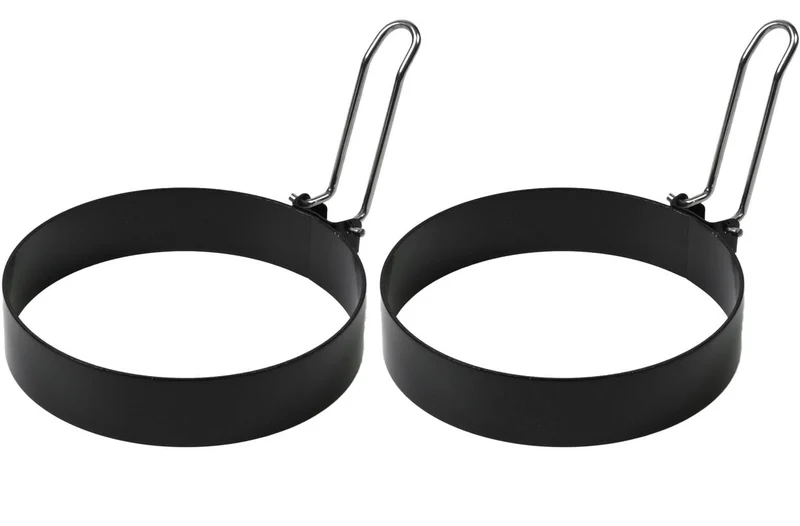 Benson Kookring Set - Staal & PTFE - Ø 10 cm - 2 stuks