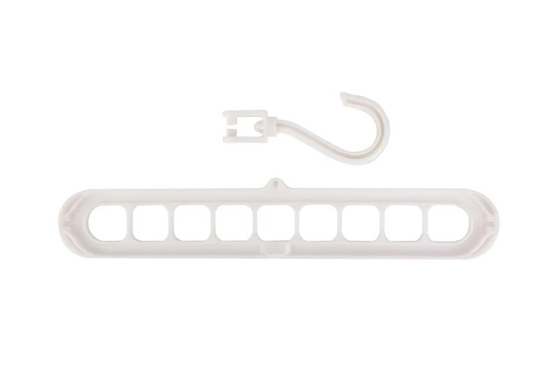 Benson Multifunctionele Kledinghangers - 9-in-1 - Ruimtebesparend - Wit