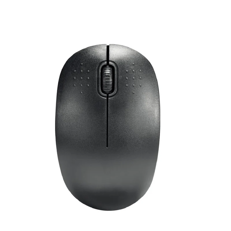Benson Draadloze Mini-Muis - Ergonomisch Design - Compact Zwart
