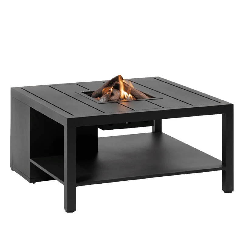Cosi Fires - Vuurtafel Cosiflow Vierkant Antraciet (100 cm)