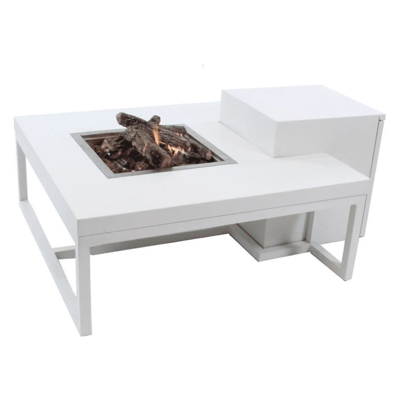 Enjoyfires - Vuurtafel Ambiance wit-wit