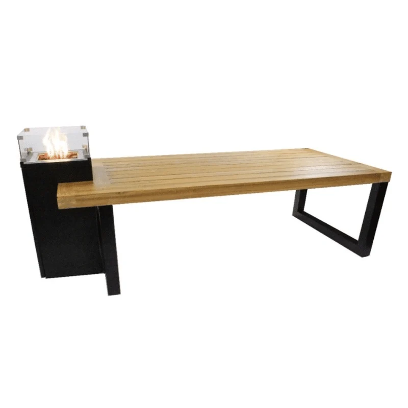 Enjoyfires - Vuurtafel teakhout 260 cm