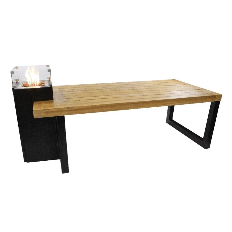 Enjoyfires - Vuurtafel teakhout 220 cm
