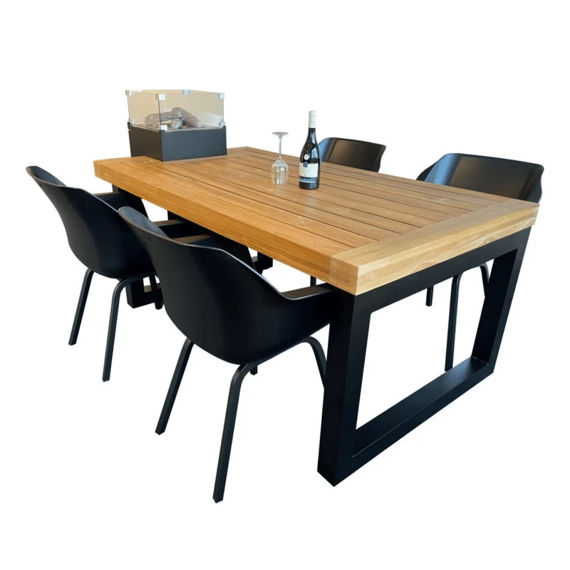 Enjoyfires - Vuurtafel teakhout 180 cm