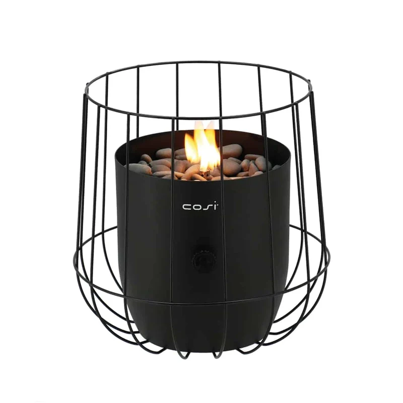 Cosi Fires – Cosiscoop Basket Gaslantaarn zwart