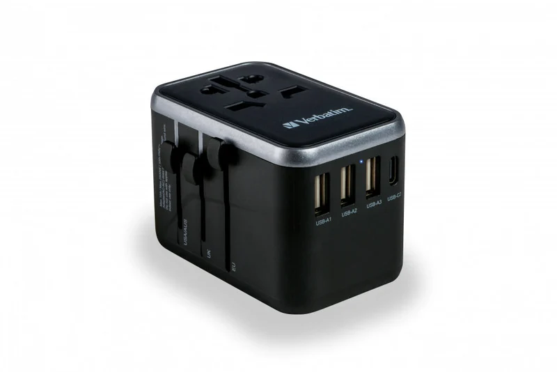 Verbatim Uni.travel Adapt.uta-04 Usb-C 61W 2Xusb-C 3Xusb-A 49546