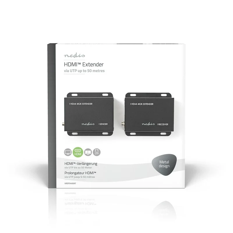 HDMI™-Extender Over Cat6 - tot 50 m - 4K@30Hz