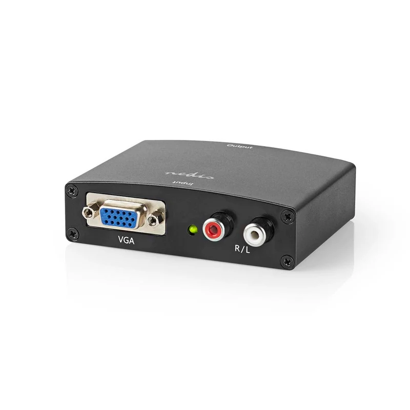 HDMI™-Converter VGA Female / 2x RCA Male - 1x HDMI™ Output - 1-weg