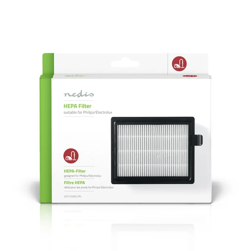 HEPA-Vervangingsfilter Vervanging voor: Electrolux / Philips - Wit / Zwart