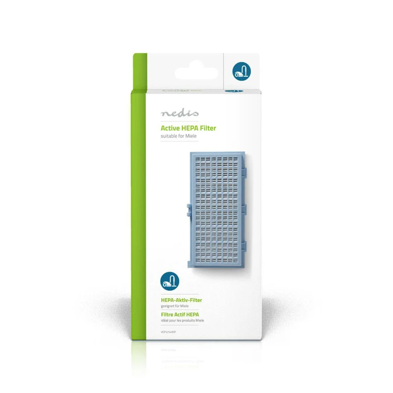 HEPA-Vervangingsfilter Vervanging voor: Miele - Blauw / Wit