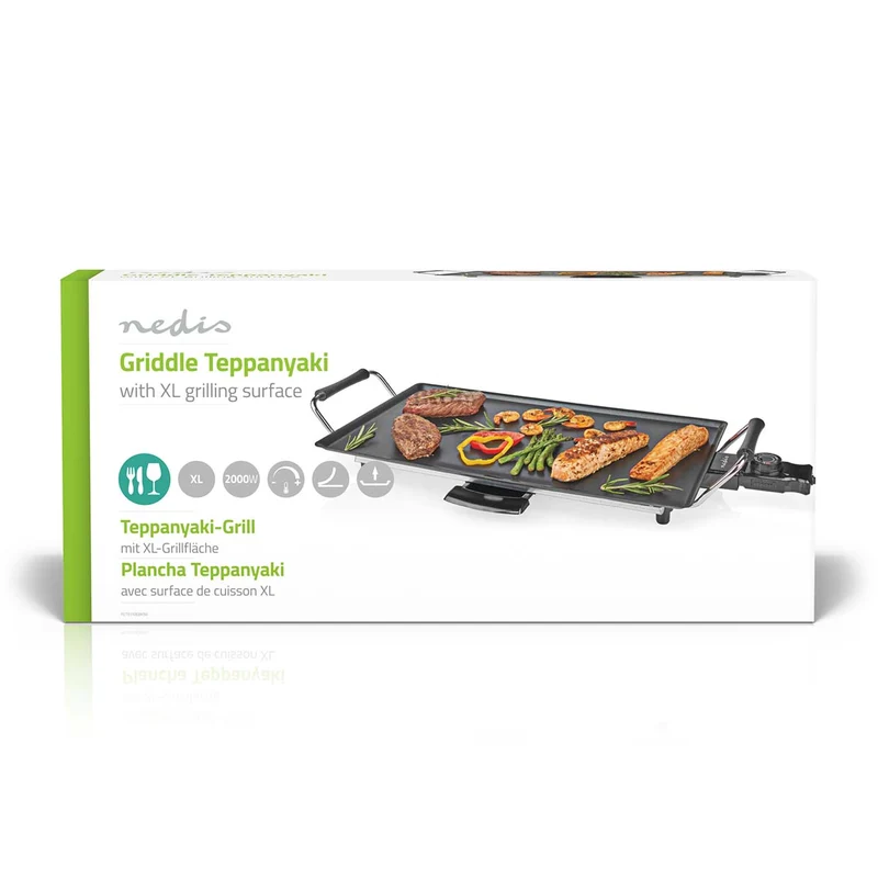 Teppanyaki Tafelgrill 5 Warmte Standen