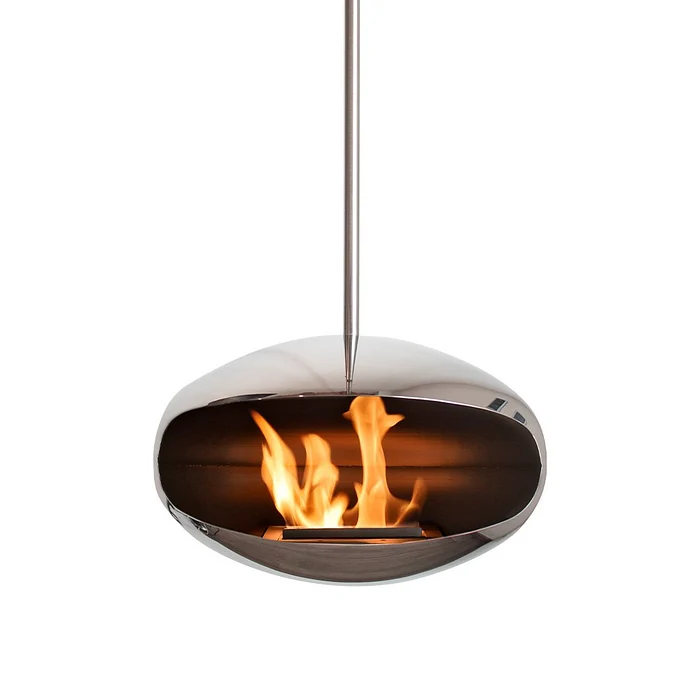 Cocoon Fires Aeris Hanging Bio-ethanol Plafondhaard (RVS)